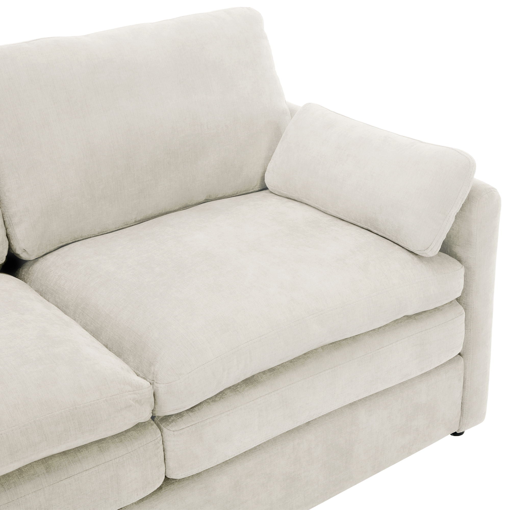 Cozy Upholstered 3 Seater Sofa Cushion For Living Room