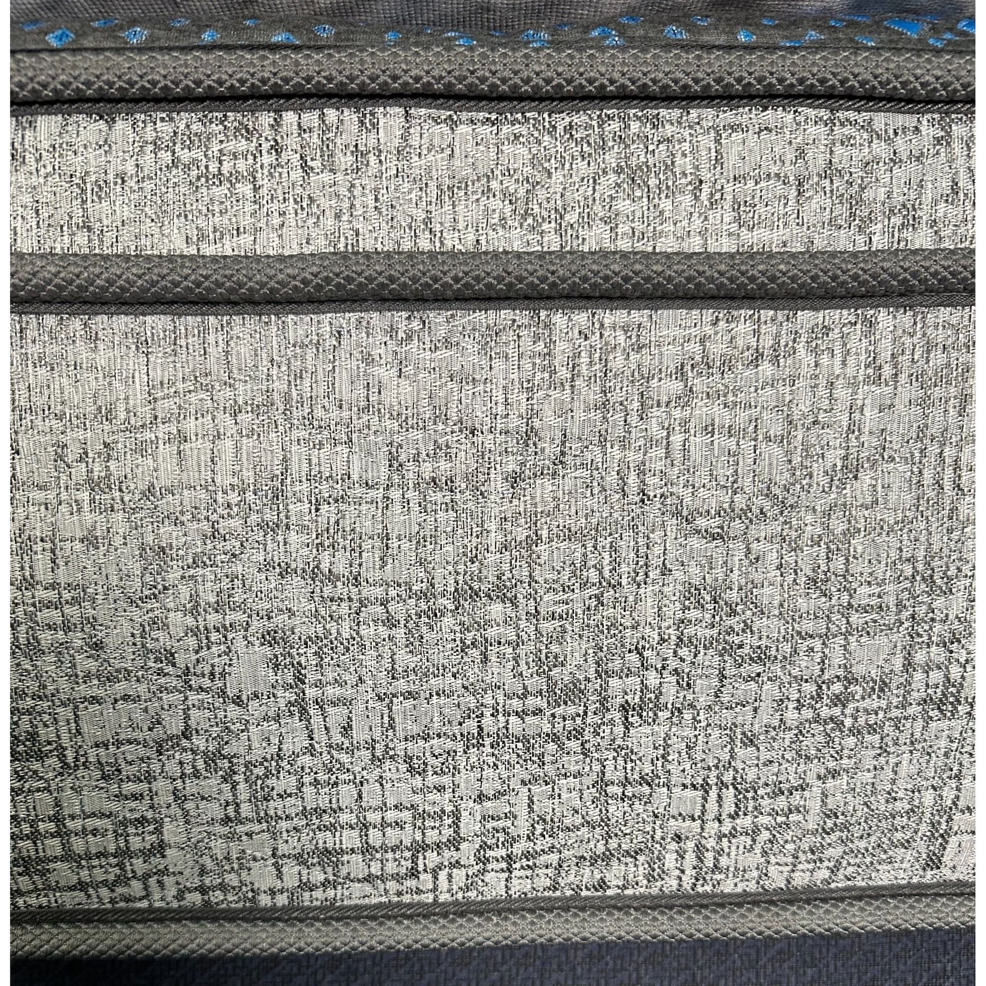 Comfort Care - 10" Hybrid Euro Top Mattress Plush Comfort - Blue / Gray - Twin Extra Long