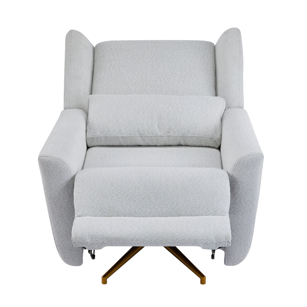 Power Recliner Chair Swivel Upholstered 360° Swivel Recliner