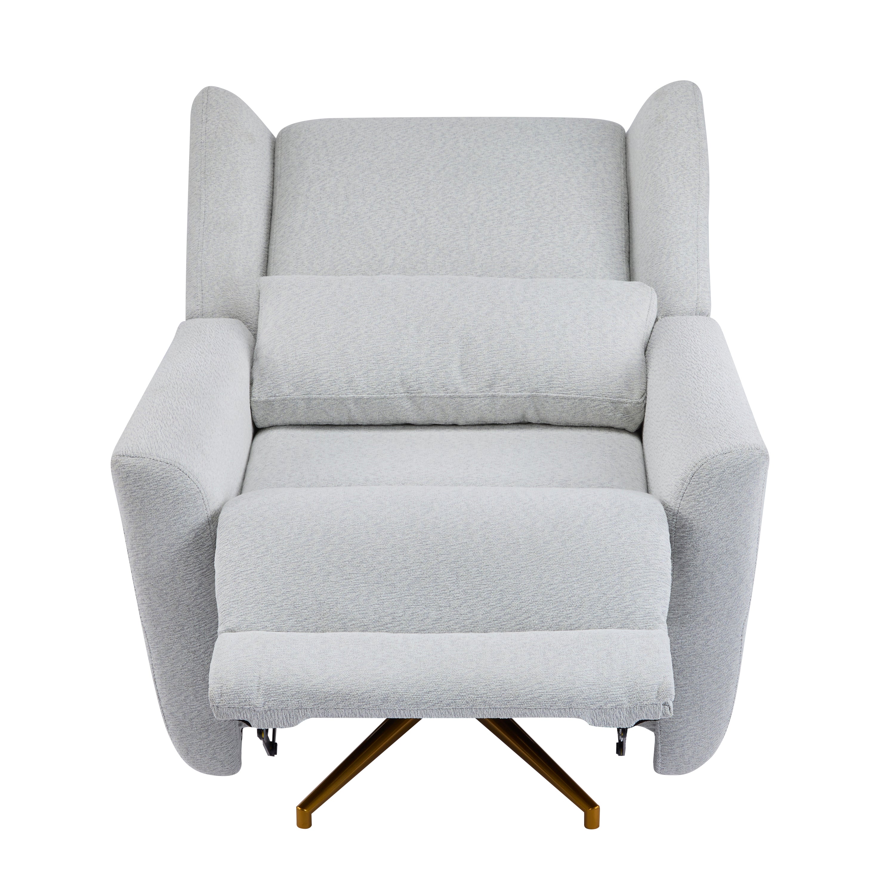 Power Recliner Chair Swivel Upholstered 360° Swivel Recliner