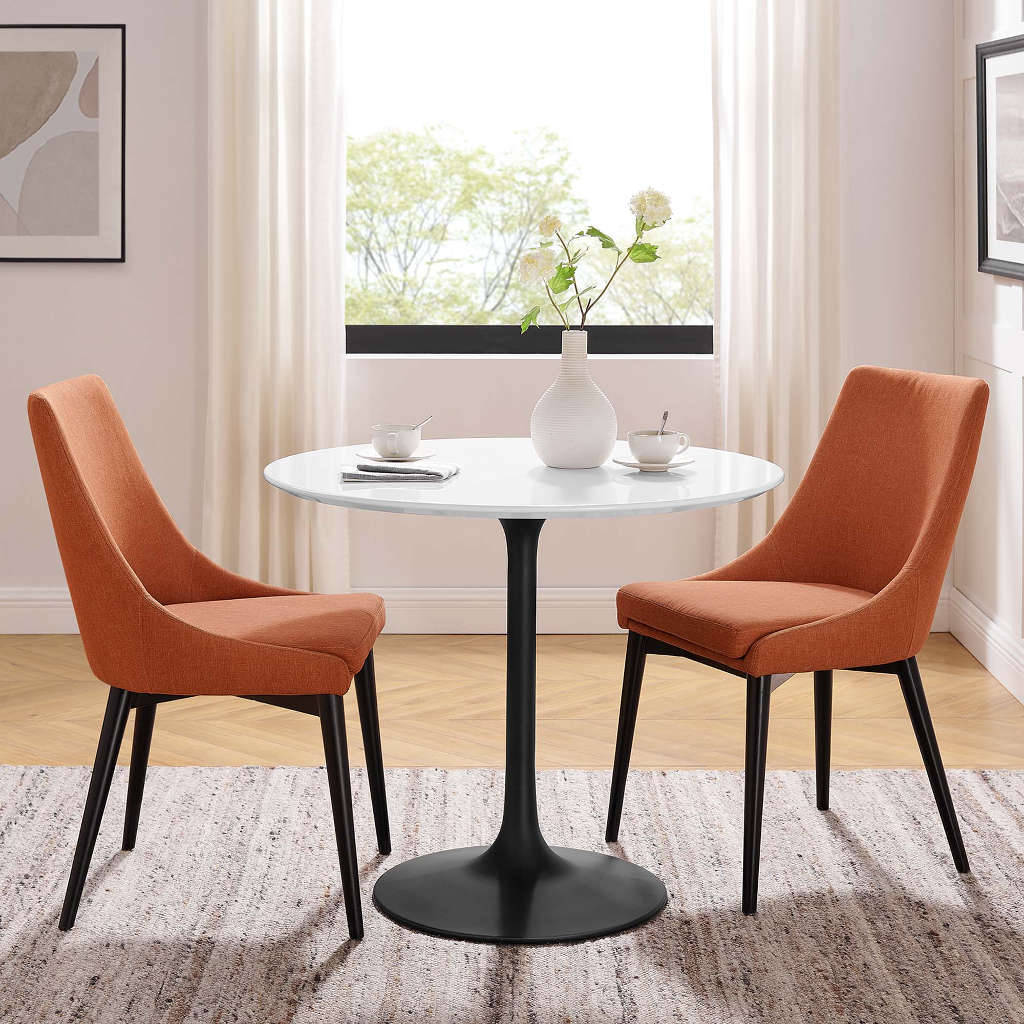 Lippa 36" Round Wood Dining Table by Modway