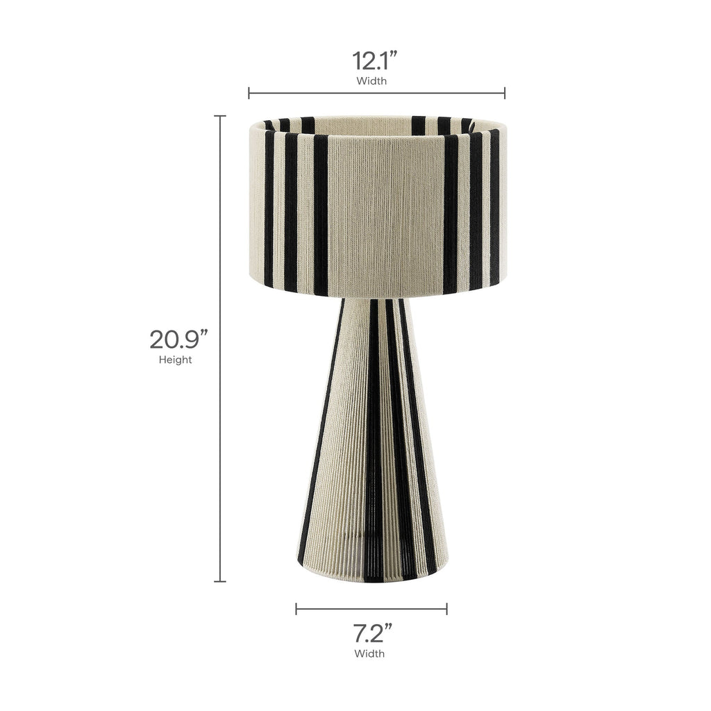 Gia Handwoven Cotton Thread Table Lamp by Modway