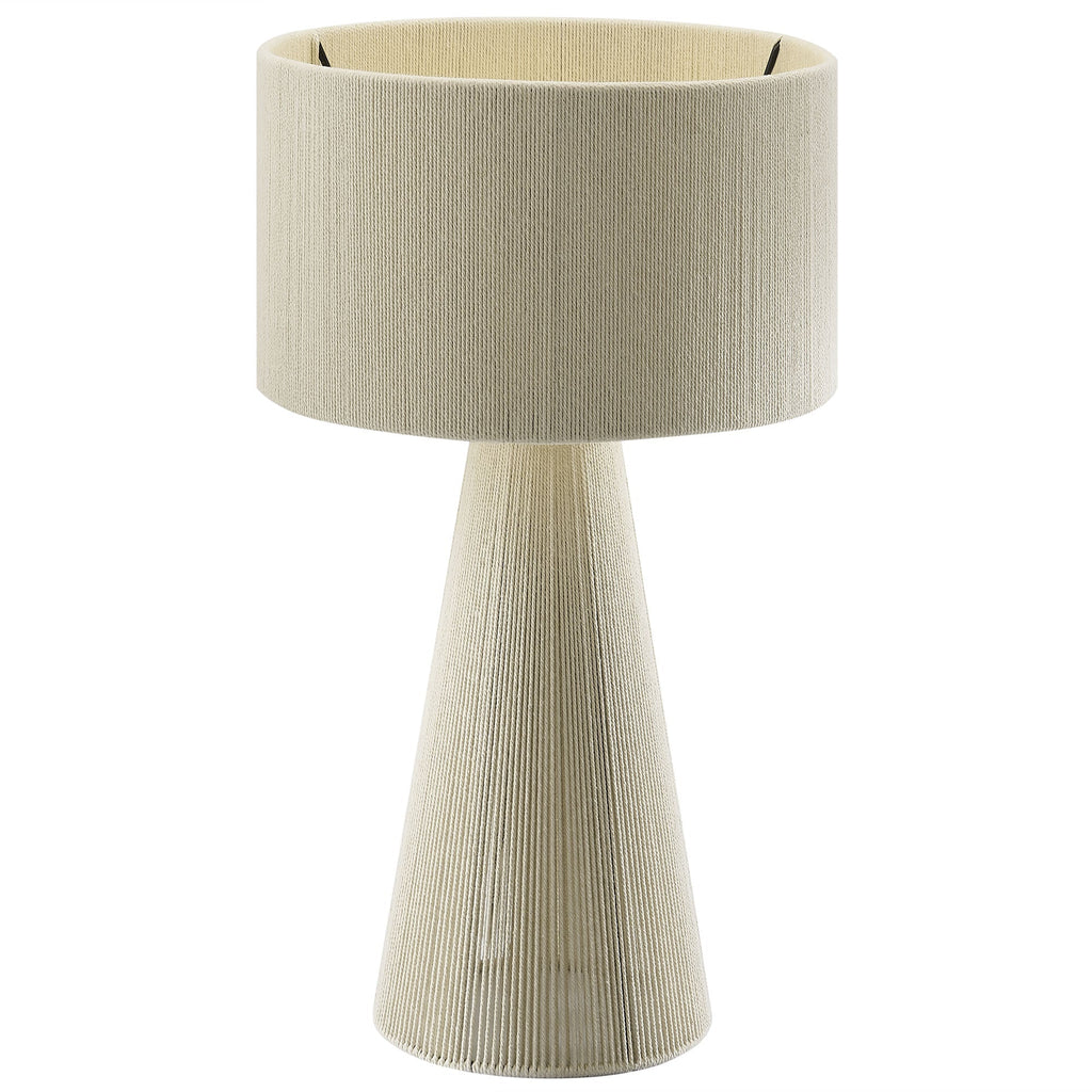 Gia Handwoven Cotton Thread Table Lamp by Modway