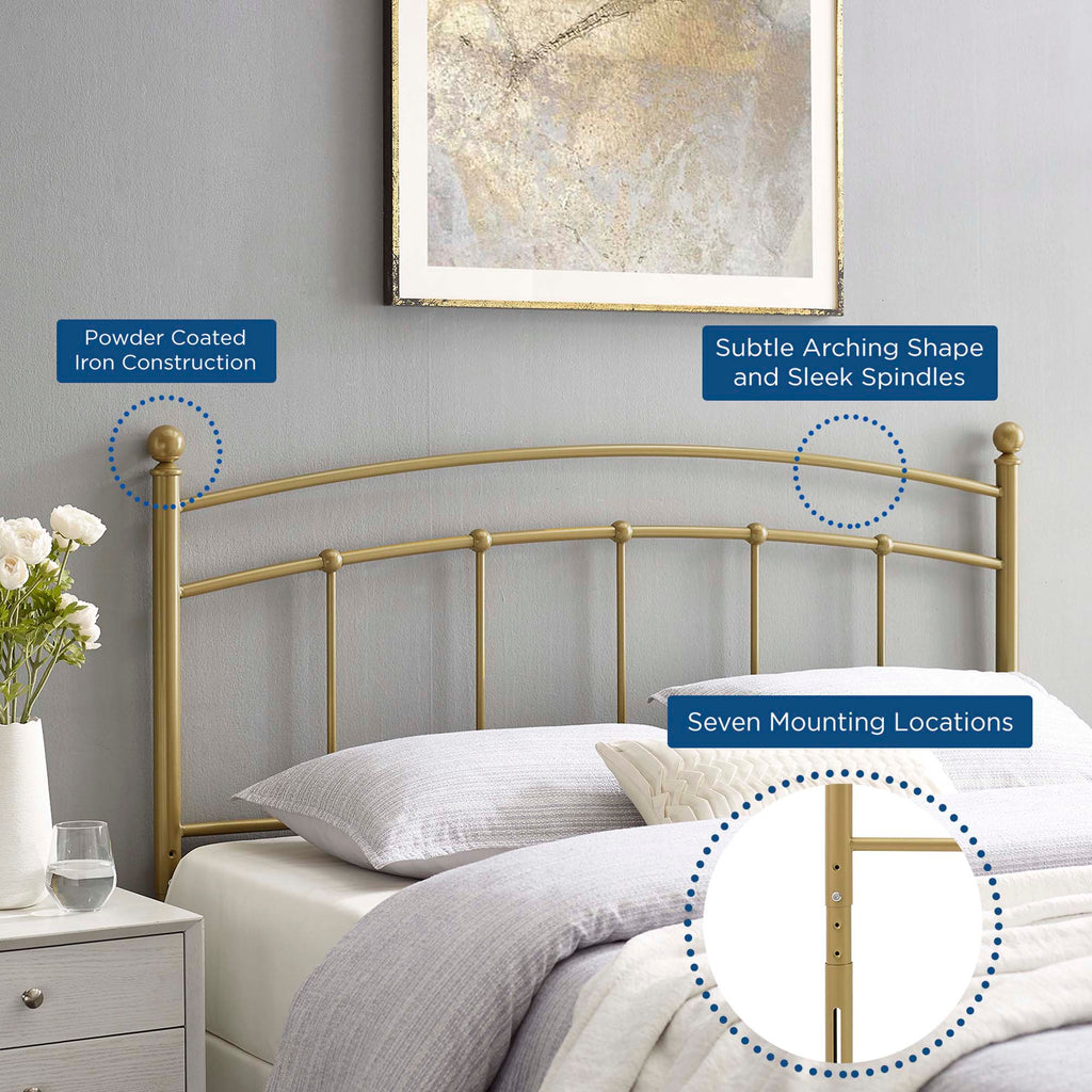 Abigail Metal Twin Headboard by Modway