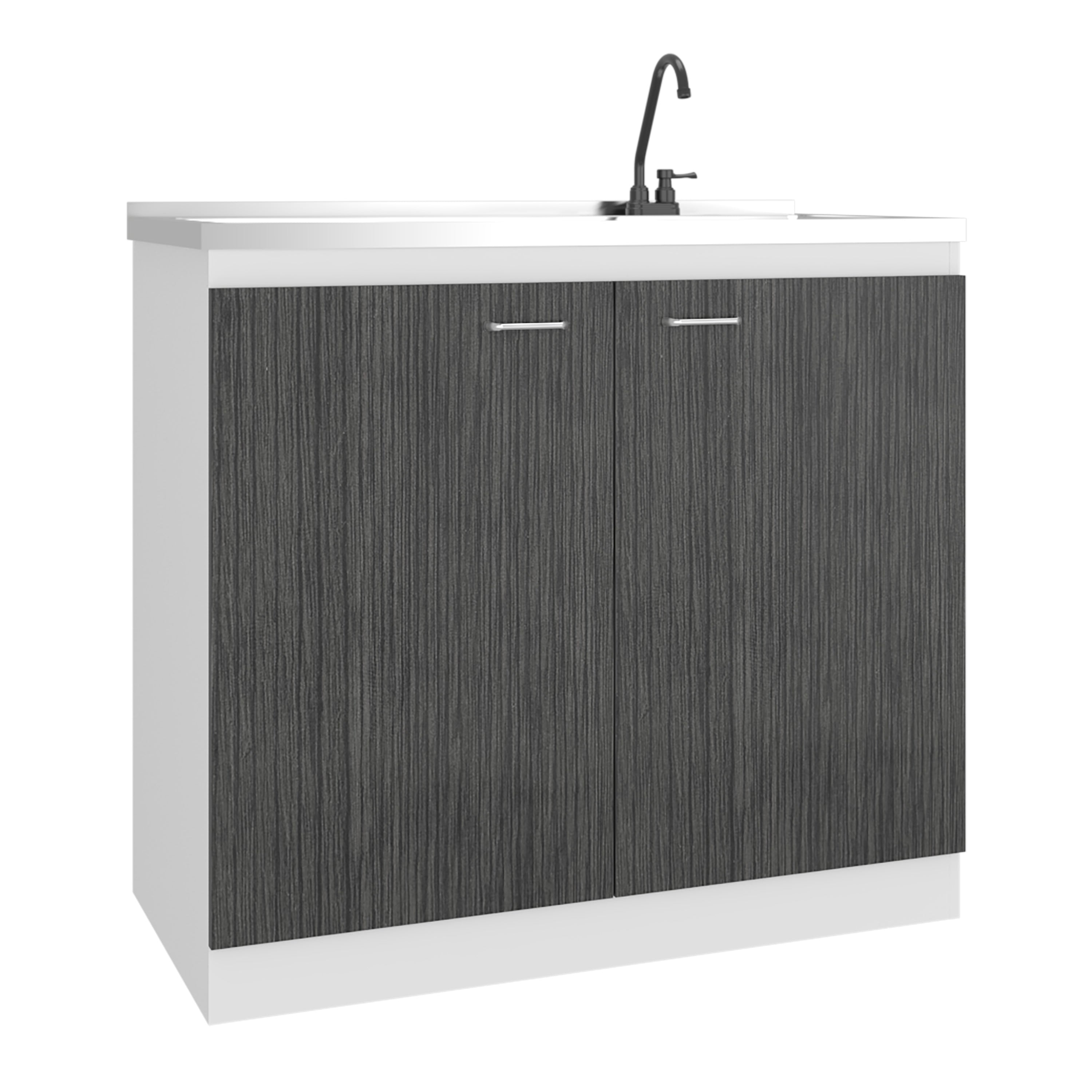 Salento Freestanding Sink, Double Door Cabinet