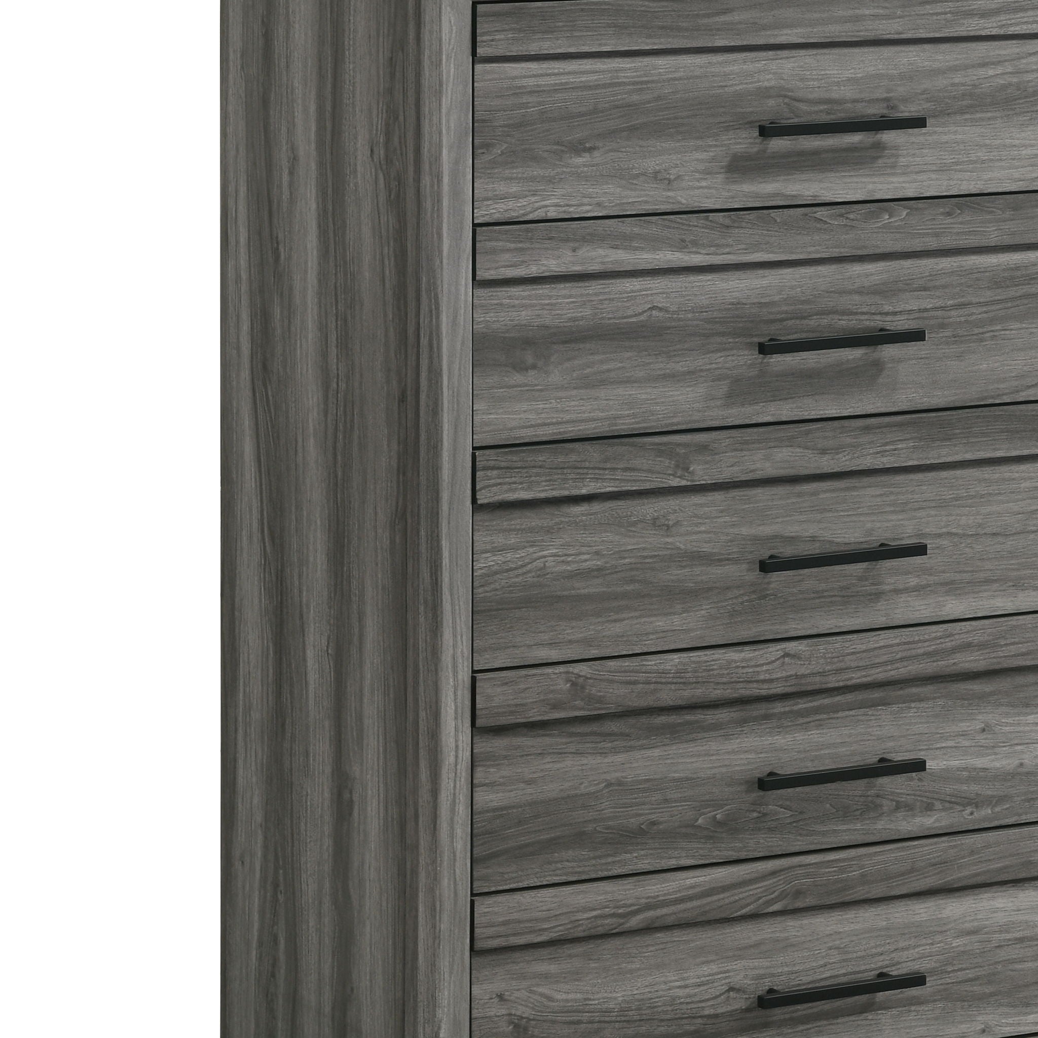 Denver - 5 Drawer Chest - Gray