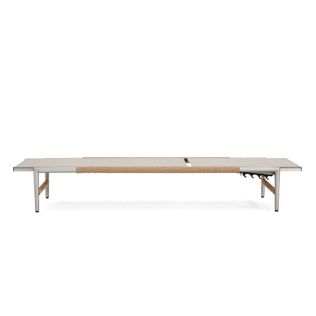Hargrove Outdoor Patio Aluminum Chaise Lounge Set of 2