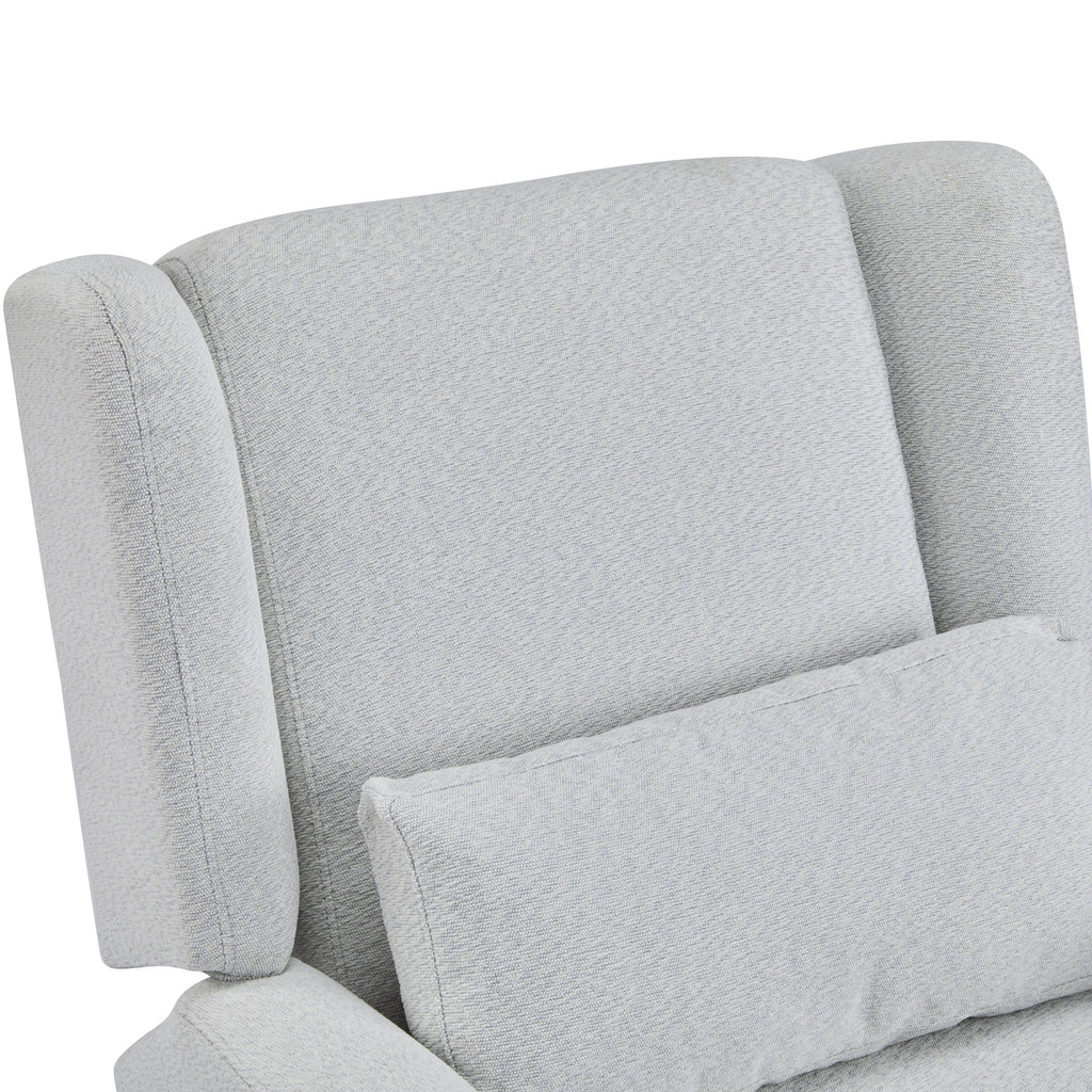Power Recliner Chair Swivel Upholstered 360° Swivel Recliner