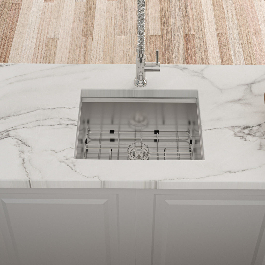 Single Bowl Undermount Workstation Kitchen Sink with Accessories