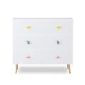 3 Drawer Dresser Storage Cabinet With Anti-Tip Safety