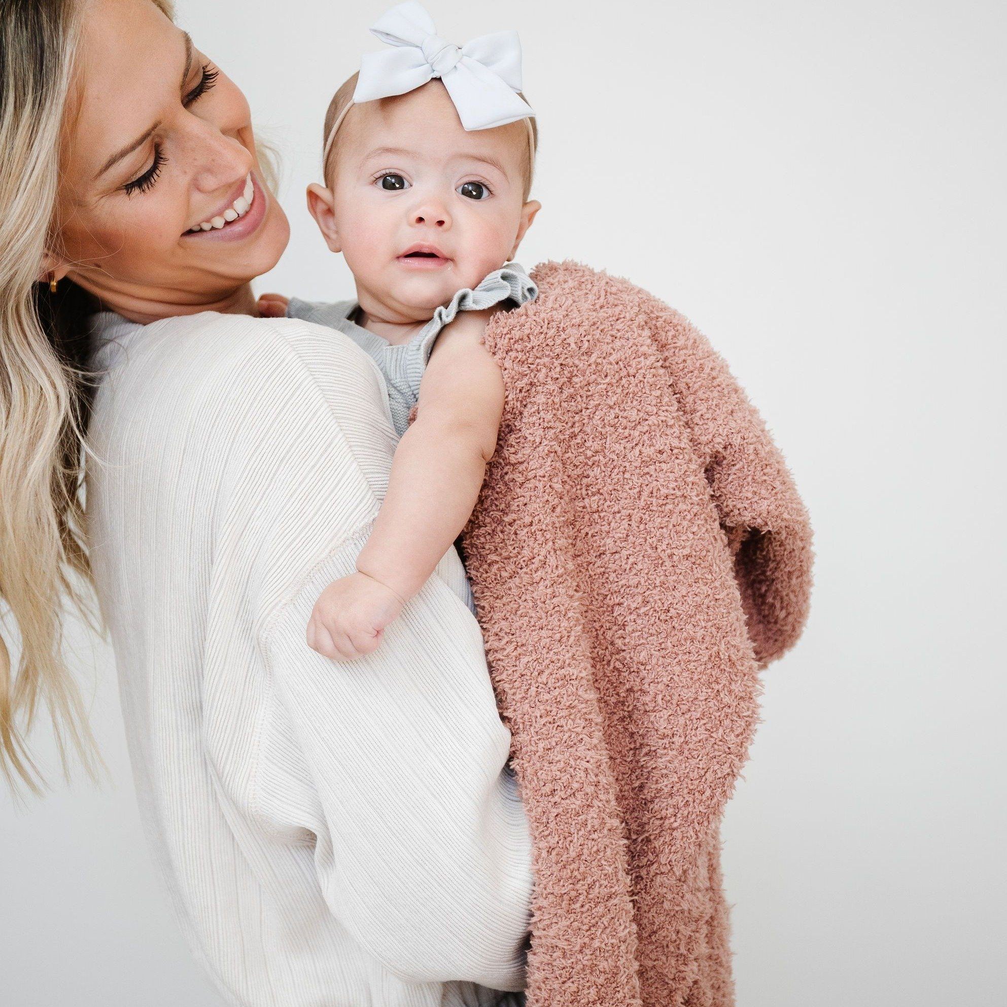 Bamboni® Receiving Blanket 30" x 40" Bamboo Rayon Blend