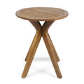 Stamford Outdoor Bistro Table Acacia Wood X-Base Teak
