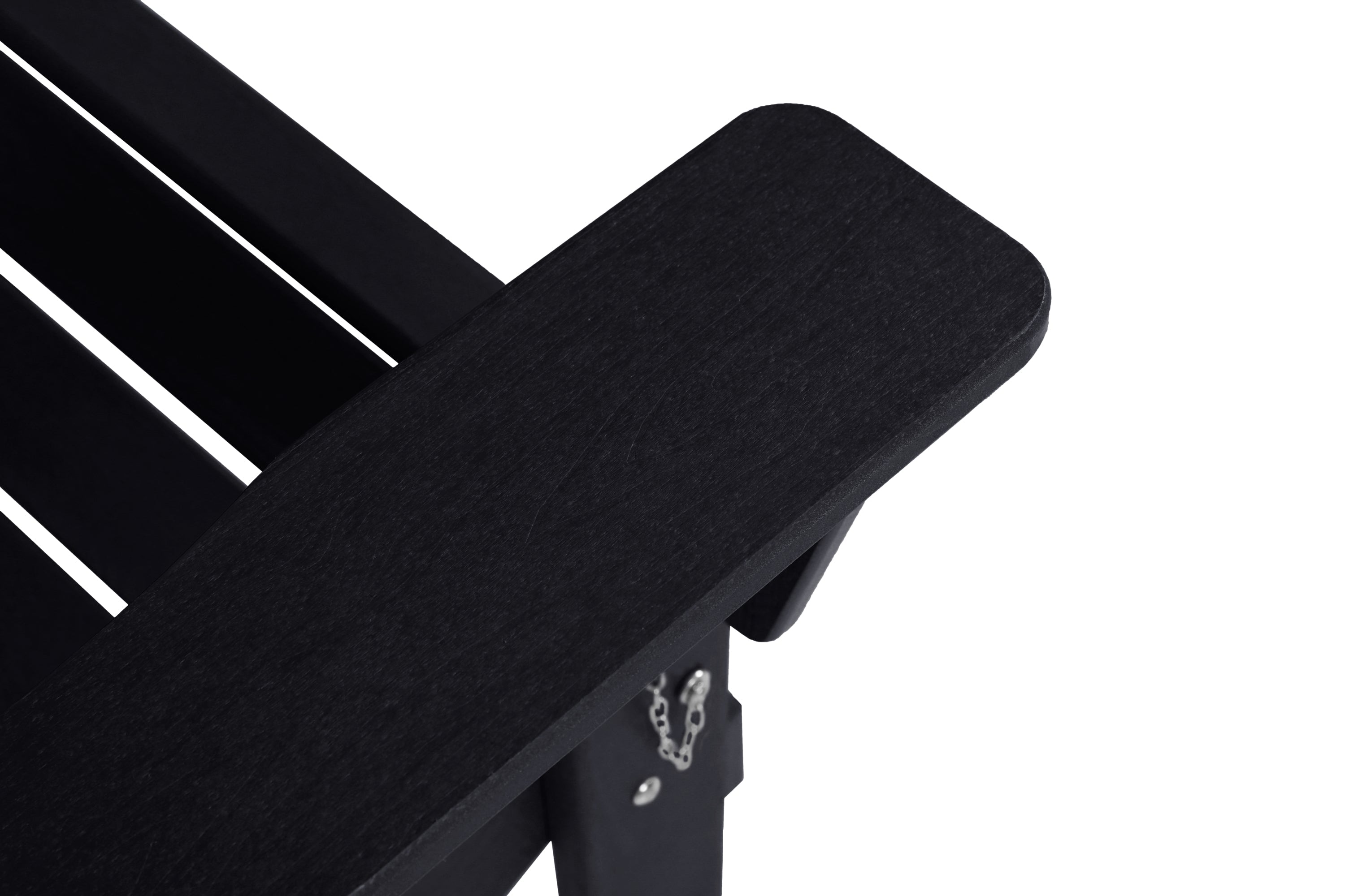 Folding Adirondack Chair with Side Table, 3-Piece Set