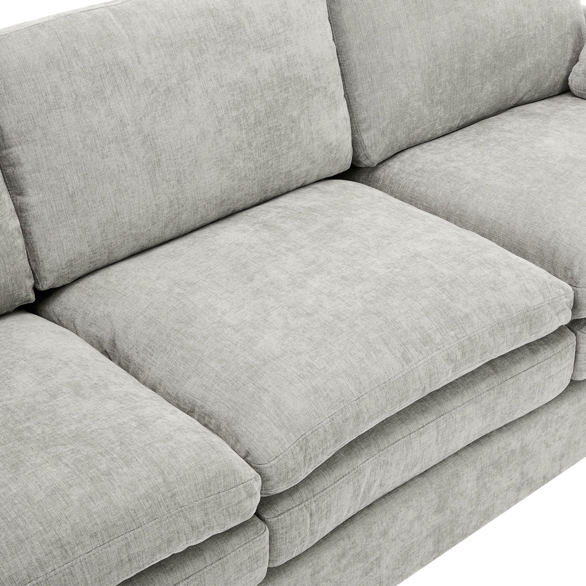 Cozy Upholstered 3 Seater Sofa Cushion For Living Room
