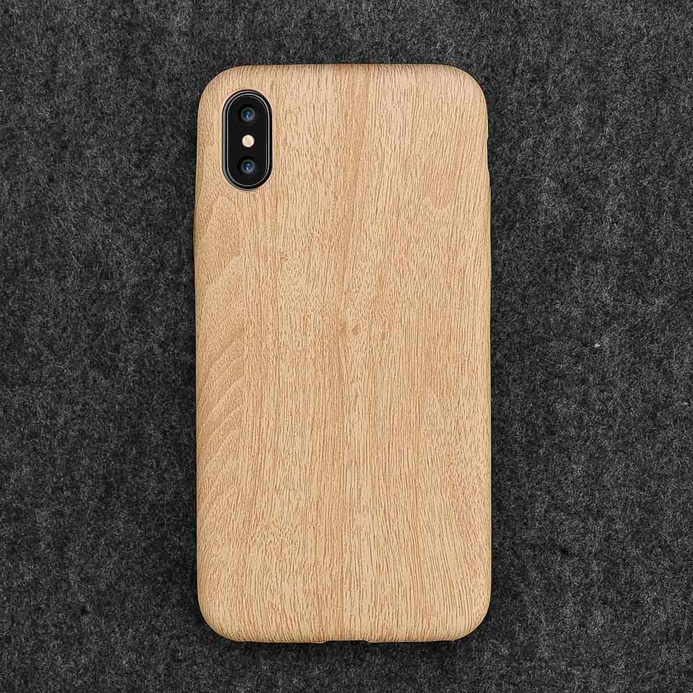 Classy Vintage Design Genuine Natural Wood Phone Case Wooden Texture Back Case For iPhone11 Case Luxury Phone Cover For iPhone 6 6s 7 8 plus 11 Pro max Case New Fashion Soft Case