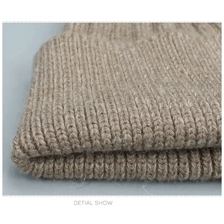 Cute Winter Warm Comfortable Cap Detachable Pom Pom Autumn Super Soft Fashionable Caps For Adults And Kids