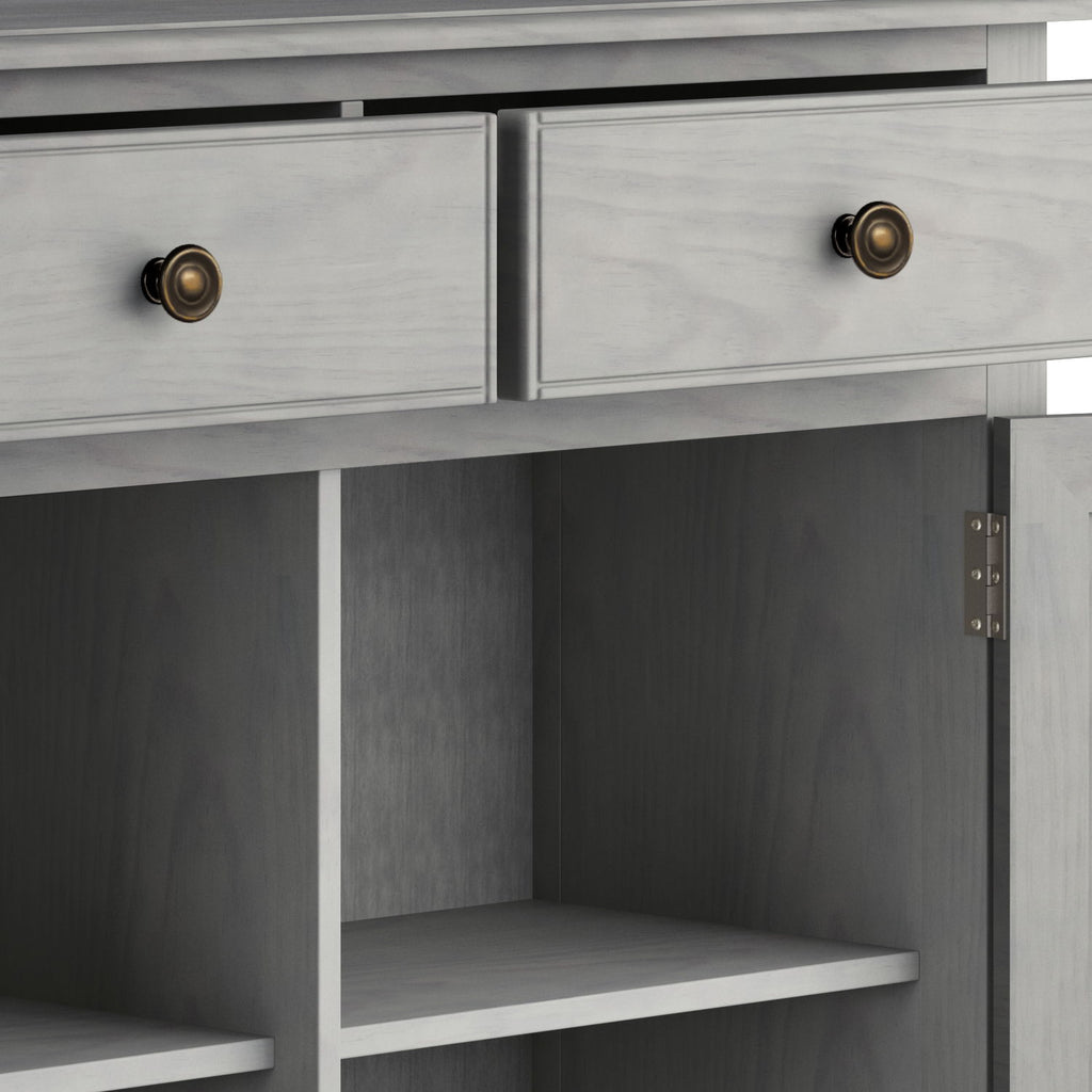 Connaught Handcrafted Entryway Storage Cabinet