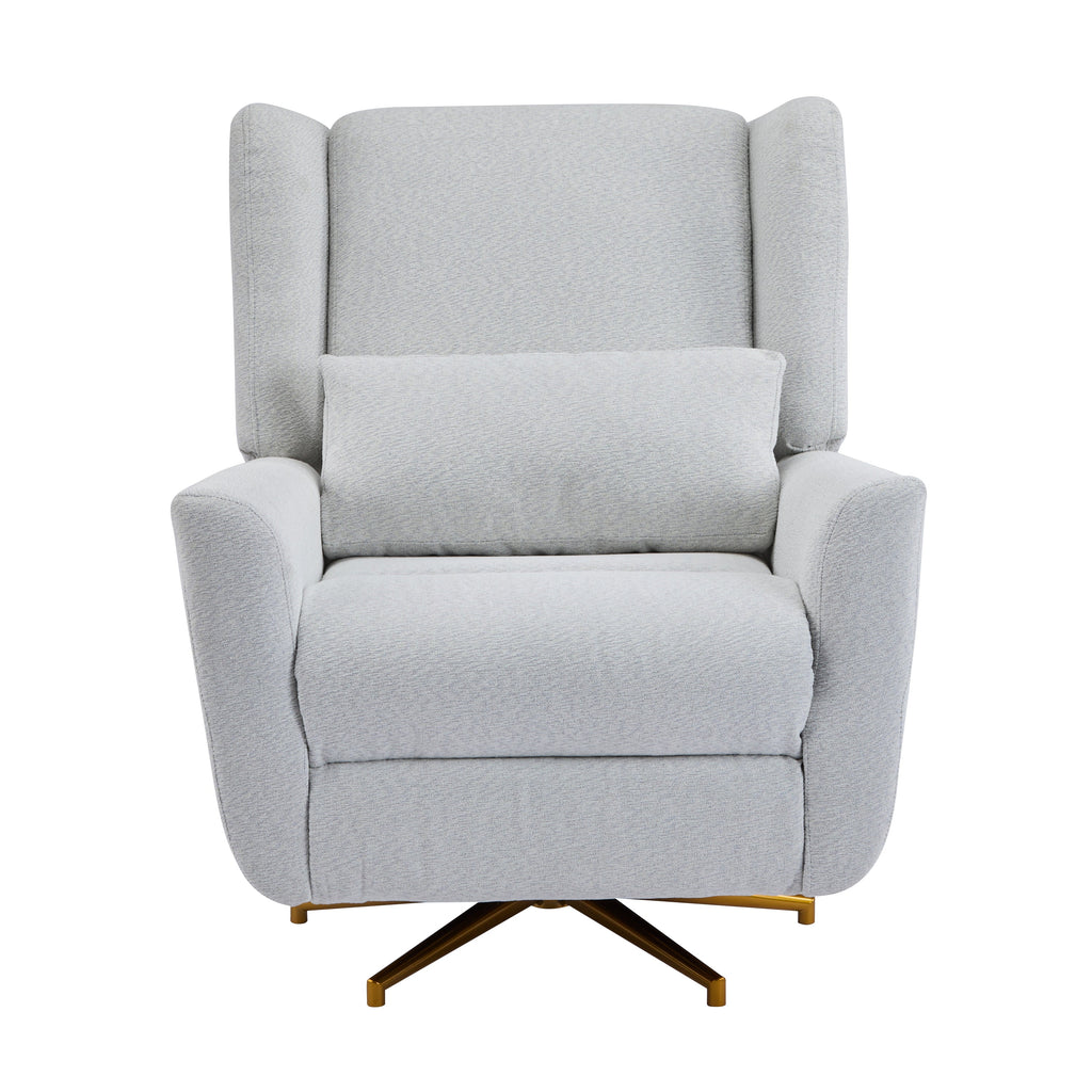 Power Recliner Chair Swivel Upholstered 360° Swivel Recliner