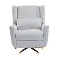 Power Recliner Chair Swivel Upholstered 360° Swivel Recliner