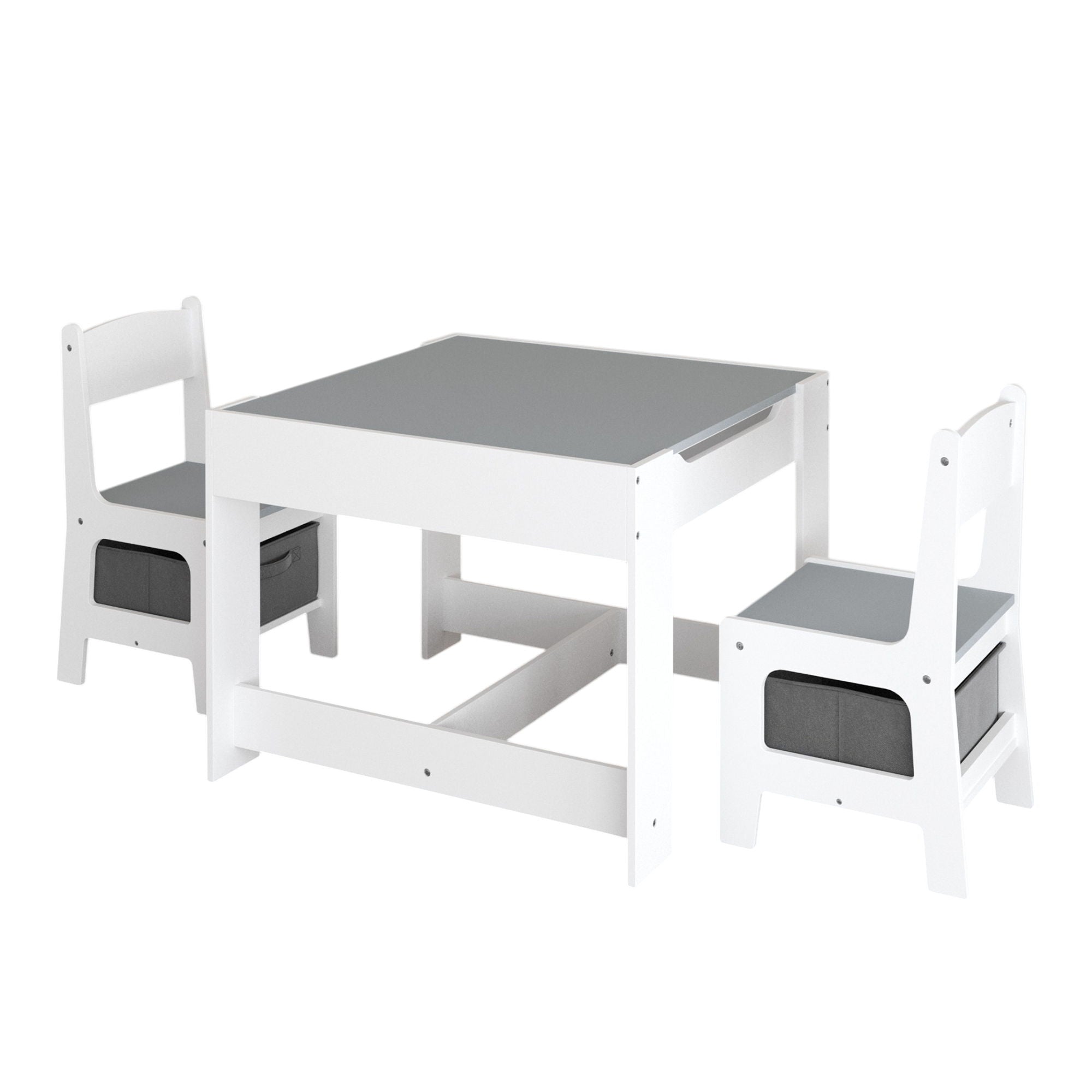 Kids 3-In-1 Activity Table And Chair Set