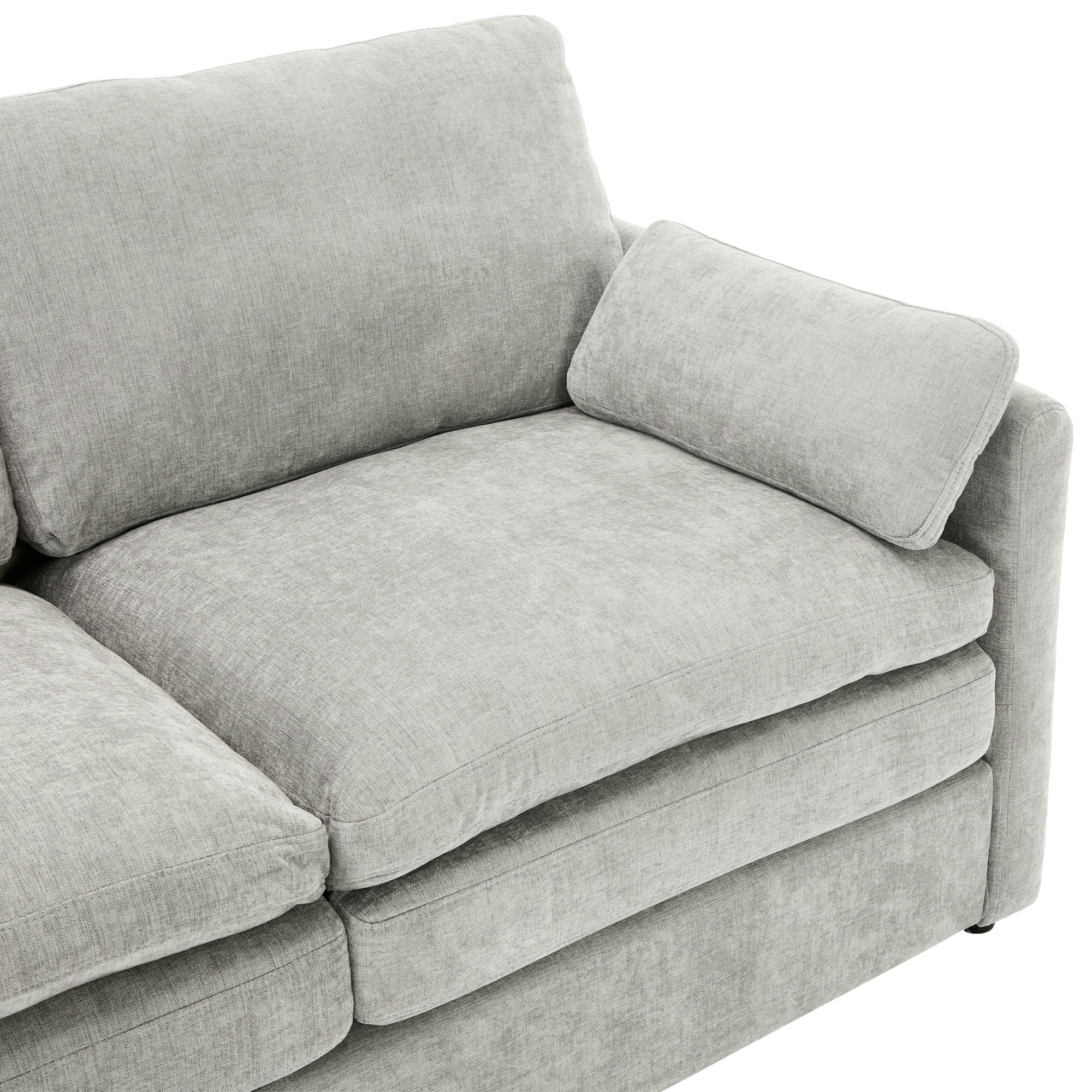 Cozy Upholstered 3 Seater Sofa Cushion For Living Room