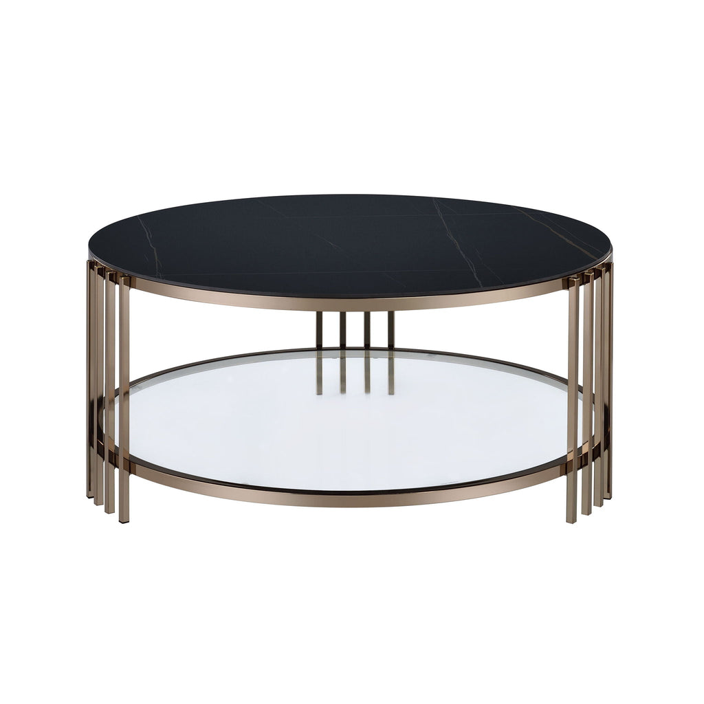 Abisha - Sintered Stone Top Round Tables