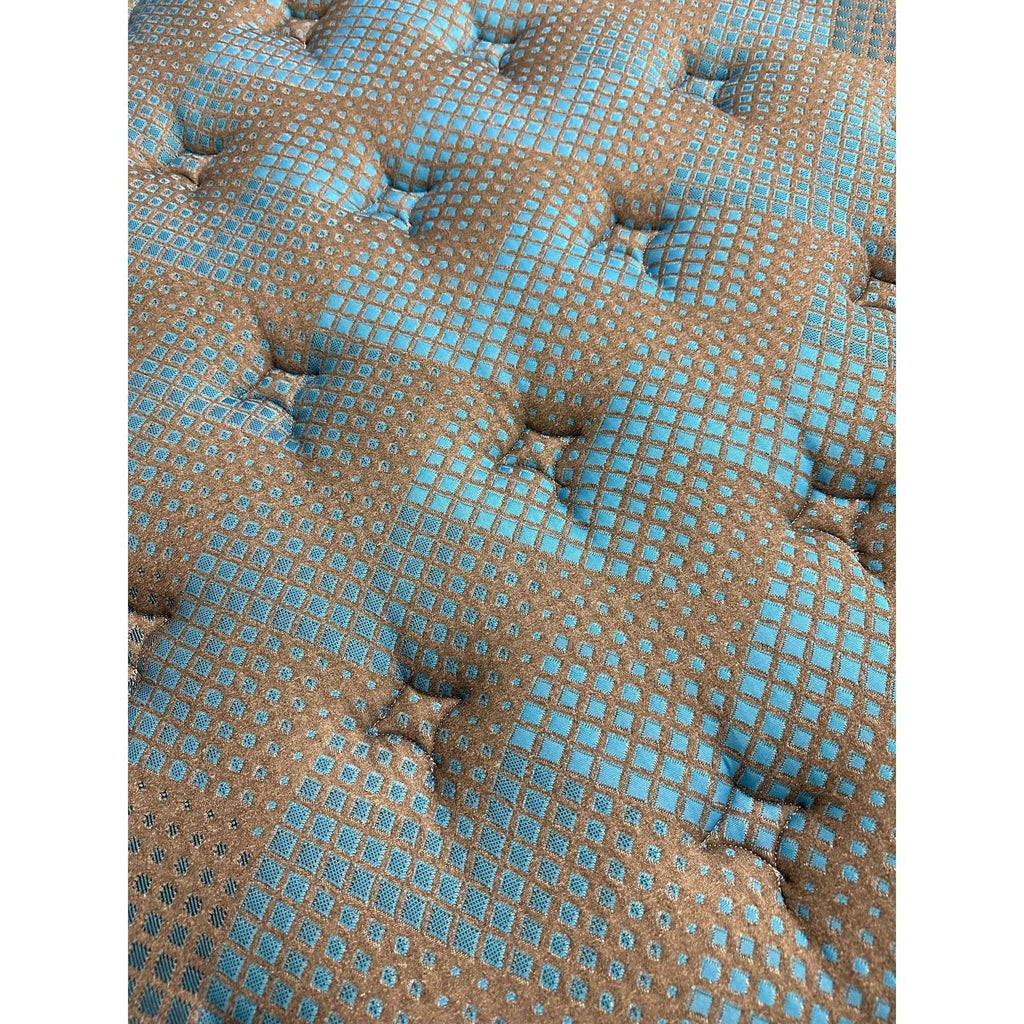 Comfort Care - 10" Hybrid Euro Top Mattress Plush Comfort - Blue / Gray - Twin Extra Long