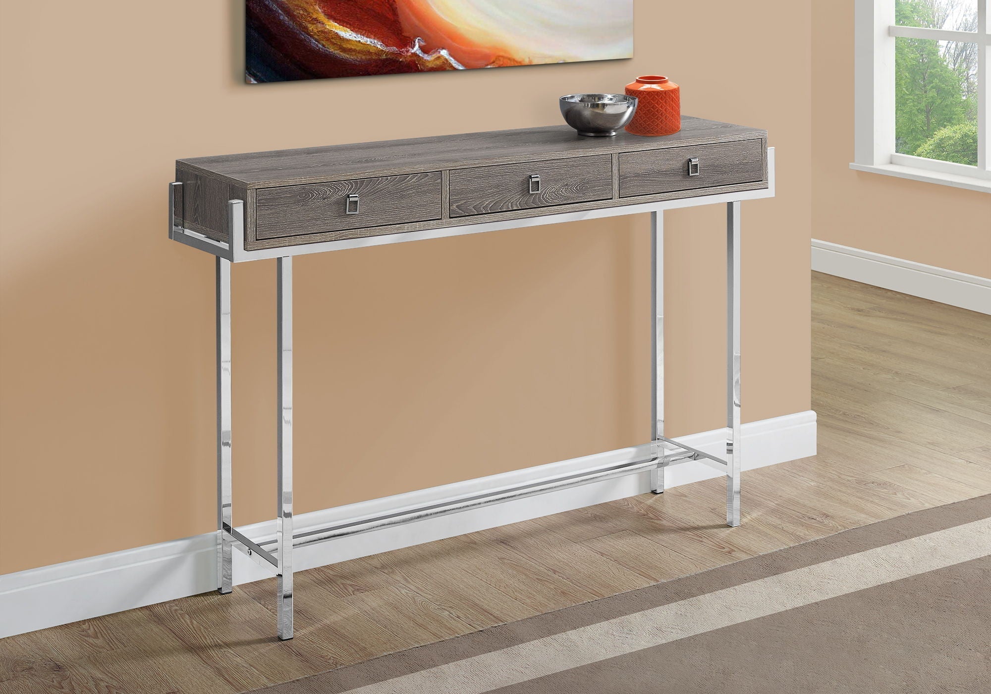 Accent Console Table for Entryway with Storage Drawer