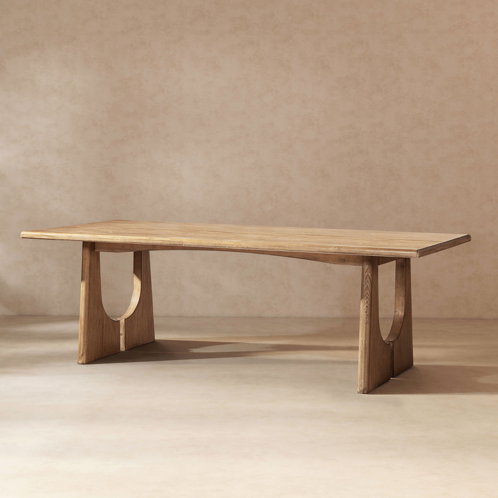 Carmel - 8 Seater Dining Table - Antique Brown