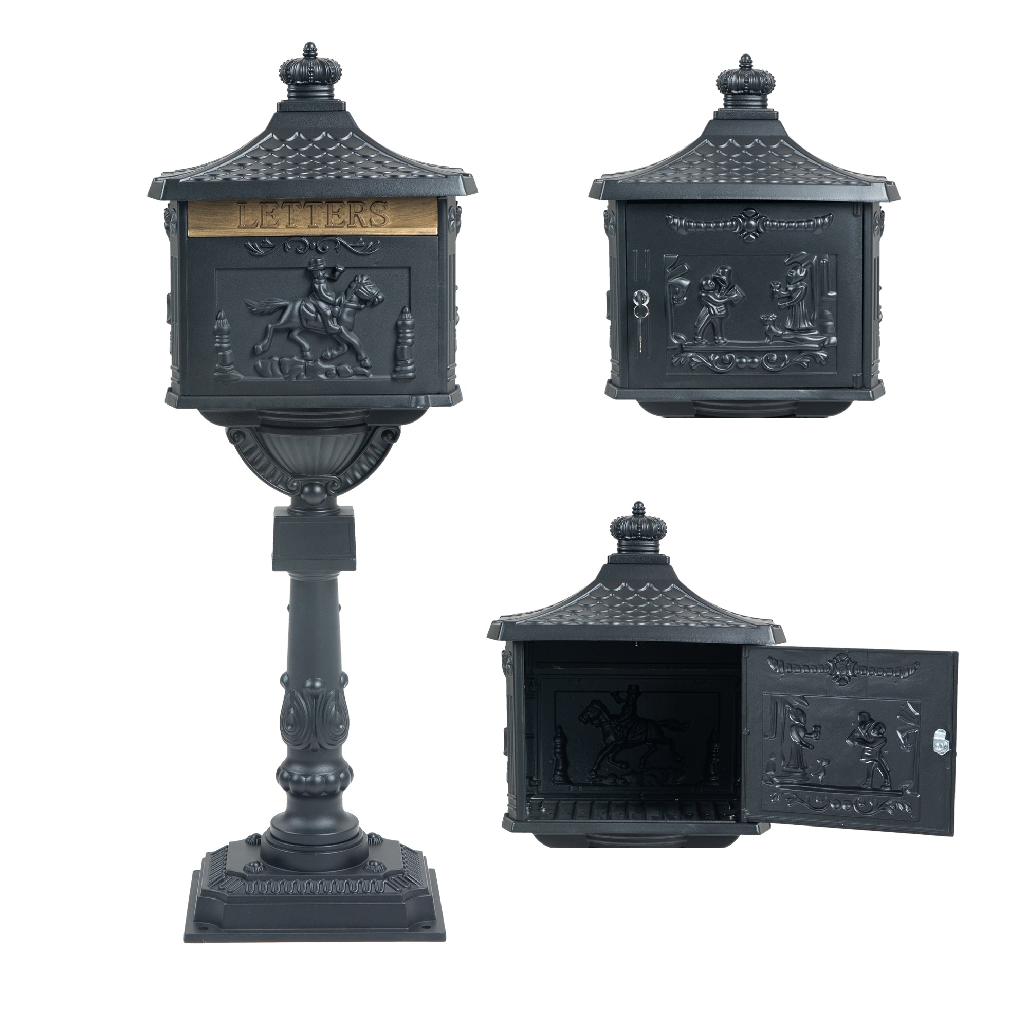 Mailbox Cast Aluminum