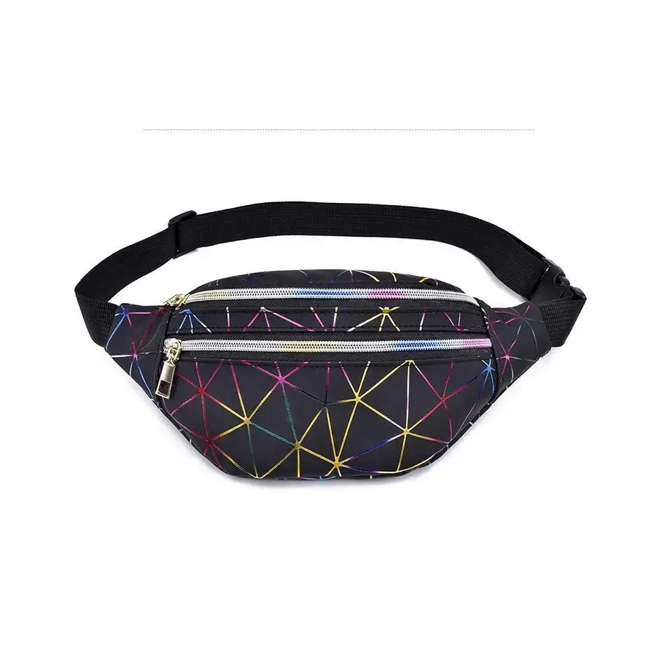 Fashion Holographic Women Waist Bags Modern Fanny Pack Adjustable Belt Bag Excellent Design Waist Packs Chest Phone Pouch