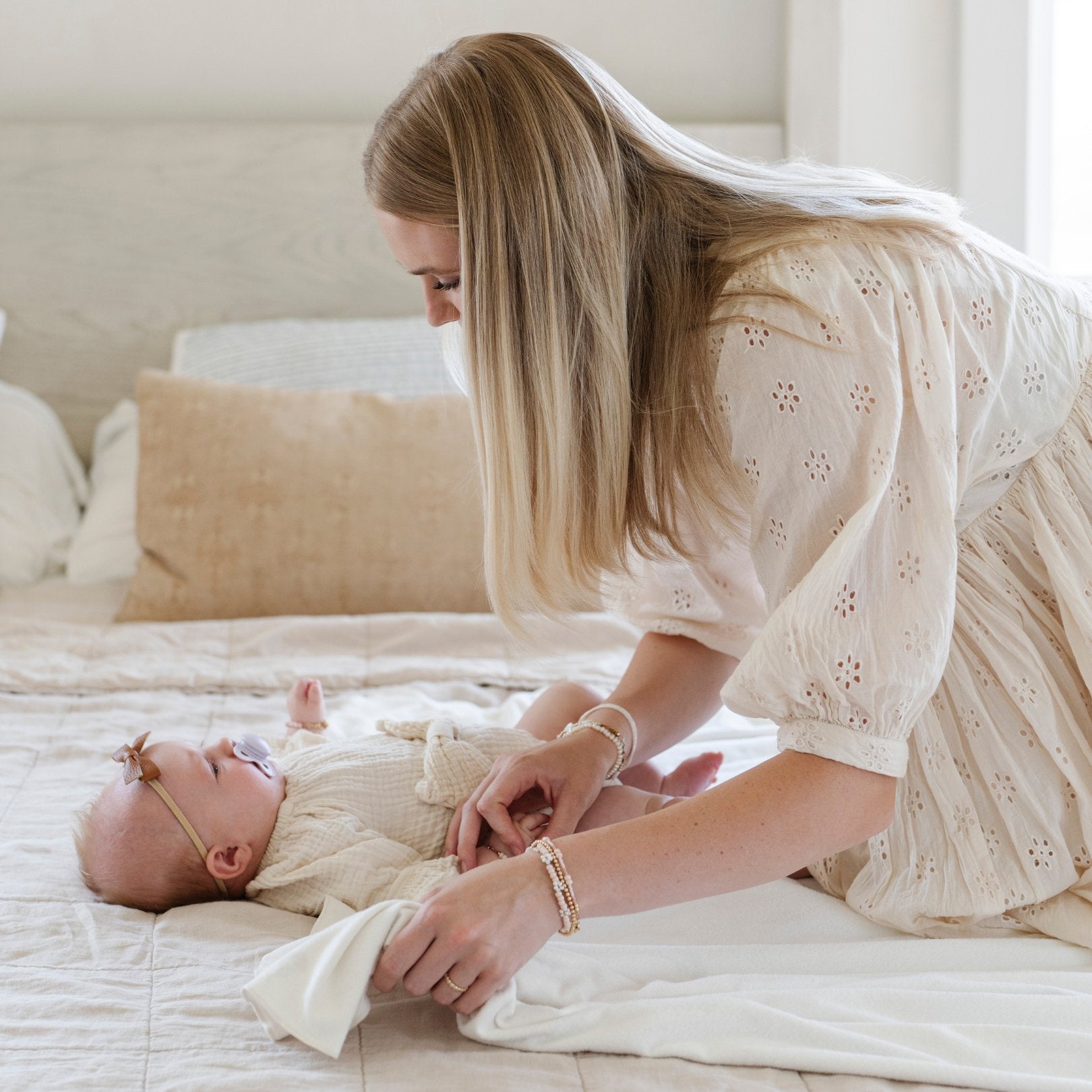 Minky Stretch Luxe Swaddle Blanket