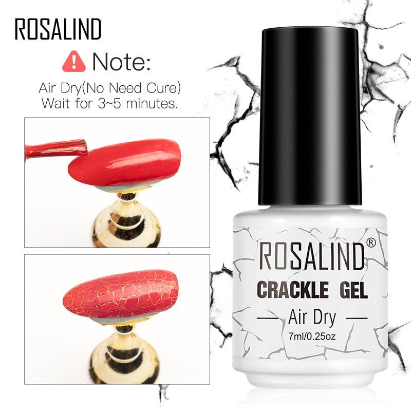 Women Nail Polishing Gel Quick-Dry UV Permanent Gel Nail Polish Multi Color Fashion Cracked Design For Girls and Womens